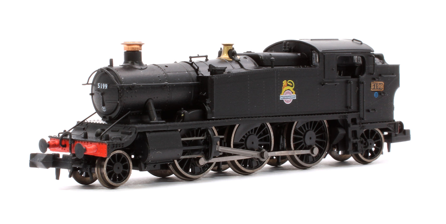 Class 5101 Large Prairie British Railways BR Black (Early Crest) 2-6-2 Tank Locomotive No.5199