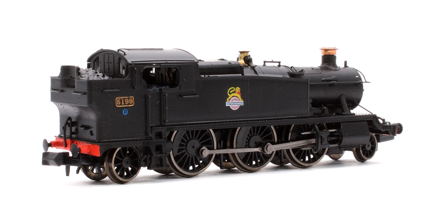 Class 5101 Large Prairie British Railways BR Black (Early Crest) 2-6-2 Tank Locomotive No.5199