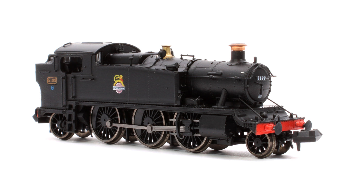 Class 5101 Large Prairie British Railways BR Black (Early Crest) 2-6-2 Tank Locomotive No.5199