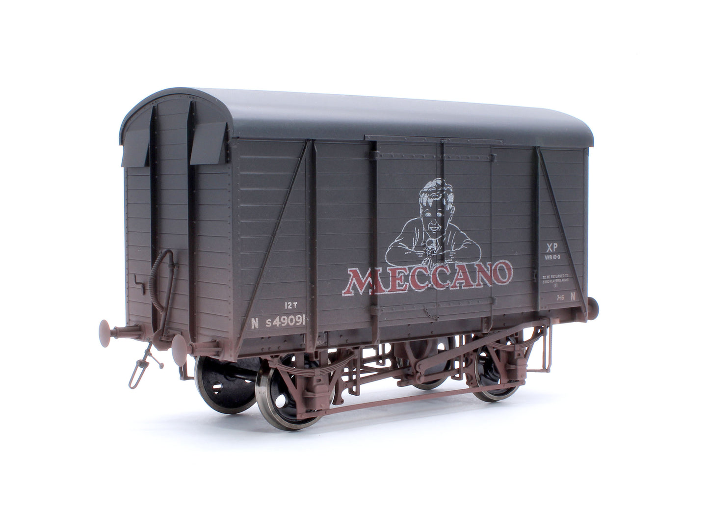 Southern Railway 12T Van Meccano - Weathered