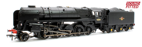 BR Standard 9F with BR1F Tender 92184 BR Black (Late Crest) - DCC Sound