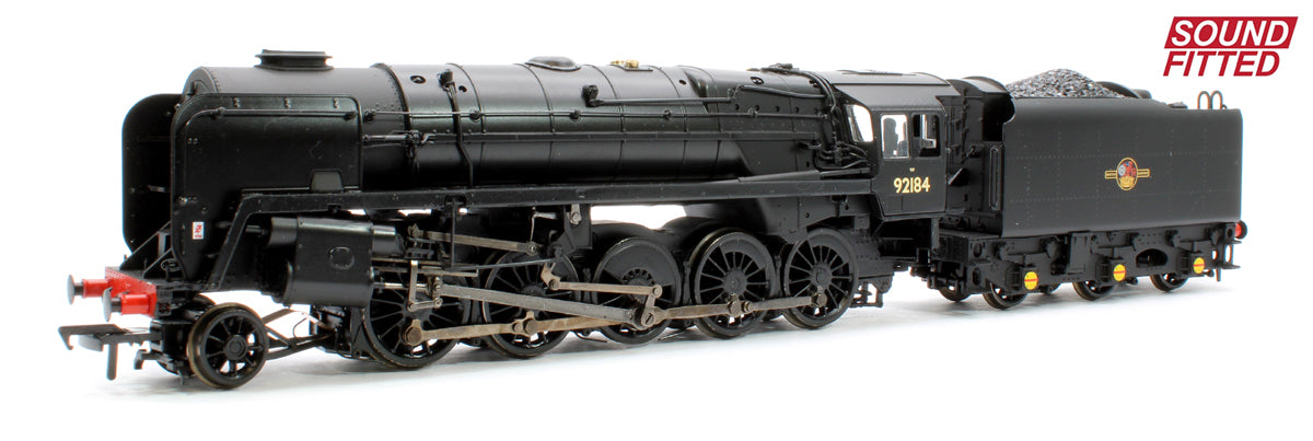 Pre-Owned BR Standard 9F with BR1F Tender 92184 BR Black (Late Crest) - DCC Sound