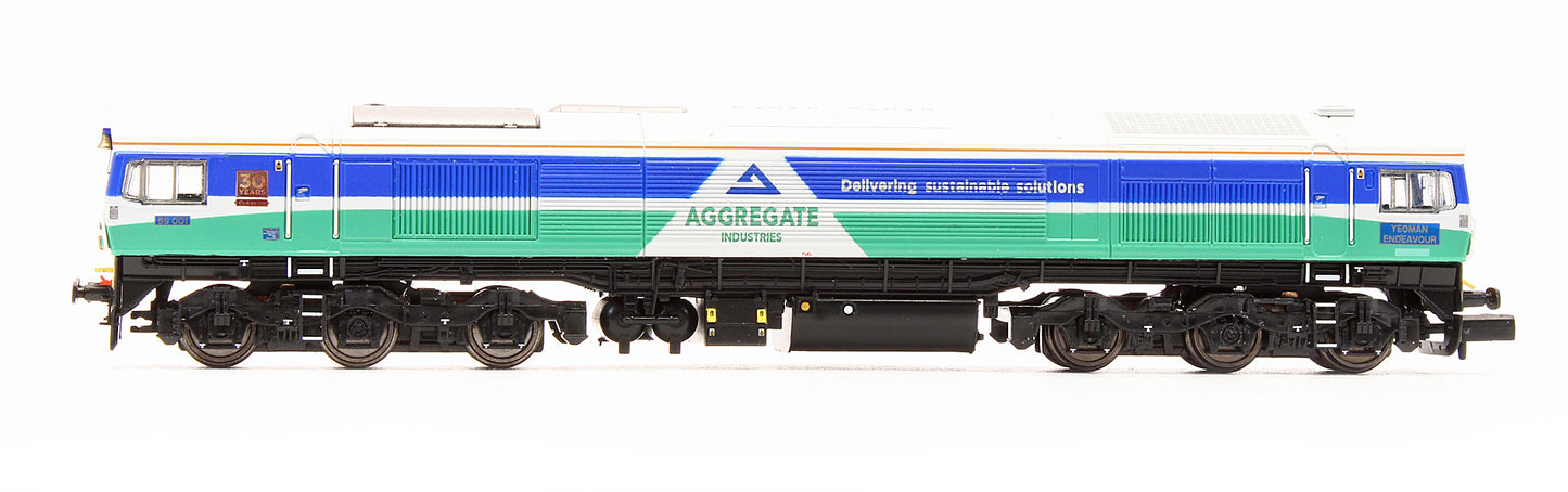 Pre-Owned 2D-005-005 Class 59 59001 Aggregate Industries Yeoman Endeavour Diesel Locomotive - DCC Fitted