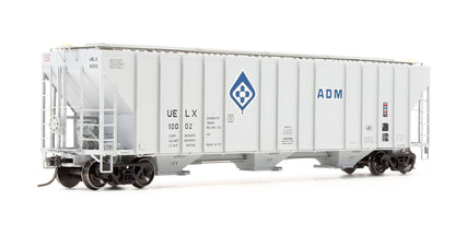 Pre-Owned EE-1719-1 ADM Milling Co Evans 4780 Covered Hopper UELX - Road #10002