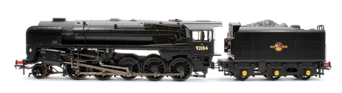 BR Standard 9F with BR1F Tender 92184 BR Black (Late Crest) - DCC Sound