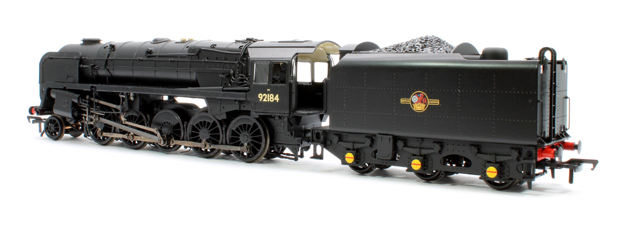 Pre-Owned BR Standard 9F with BR1F Tender 92184 BR Black (Late Crest) - DCC Sound