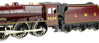 Pre-Owned E18C8 LMS Maroon Jubilee Class 4-6-0 'Bhopal' 5594 Steam Locomotive