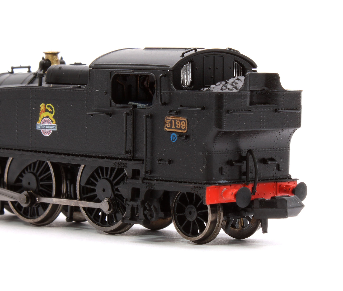 Class 5101 Large Prairie British Railways BR Black (Early Crest) 2-6-2 Tank Locomotive No.5199