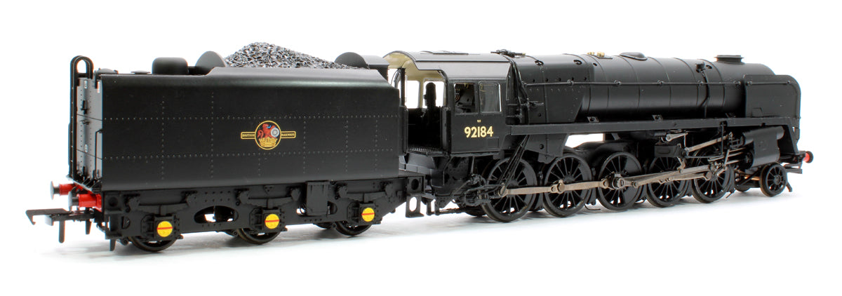 Pre-Owned BR Standard 9F with BR1F Tender 92184 BR Black (Late Crest) - DCC Sound