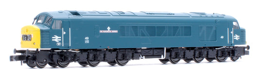 Class 45 49 "The Manchester Regiment" BR Blue With Headcode Blinds Diesel Locomotive