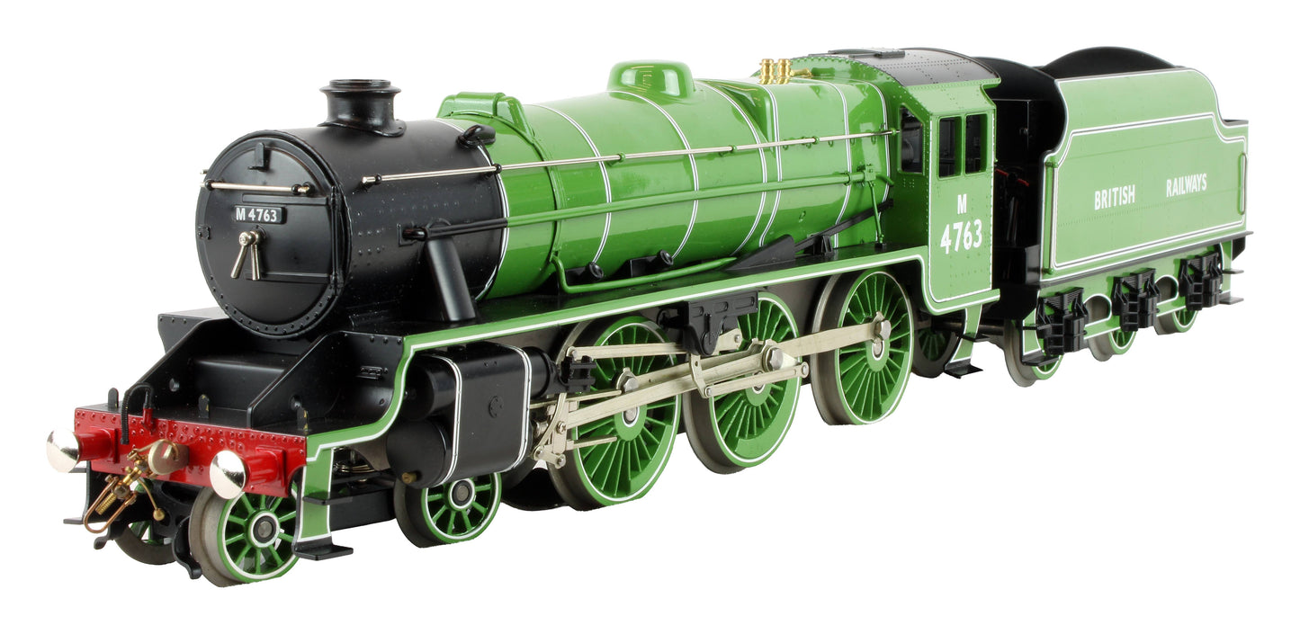 Pre-Owned E19 BR Gloss Apple Green Class Black 5 4-6-0 M4763 Steam Locomotive