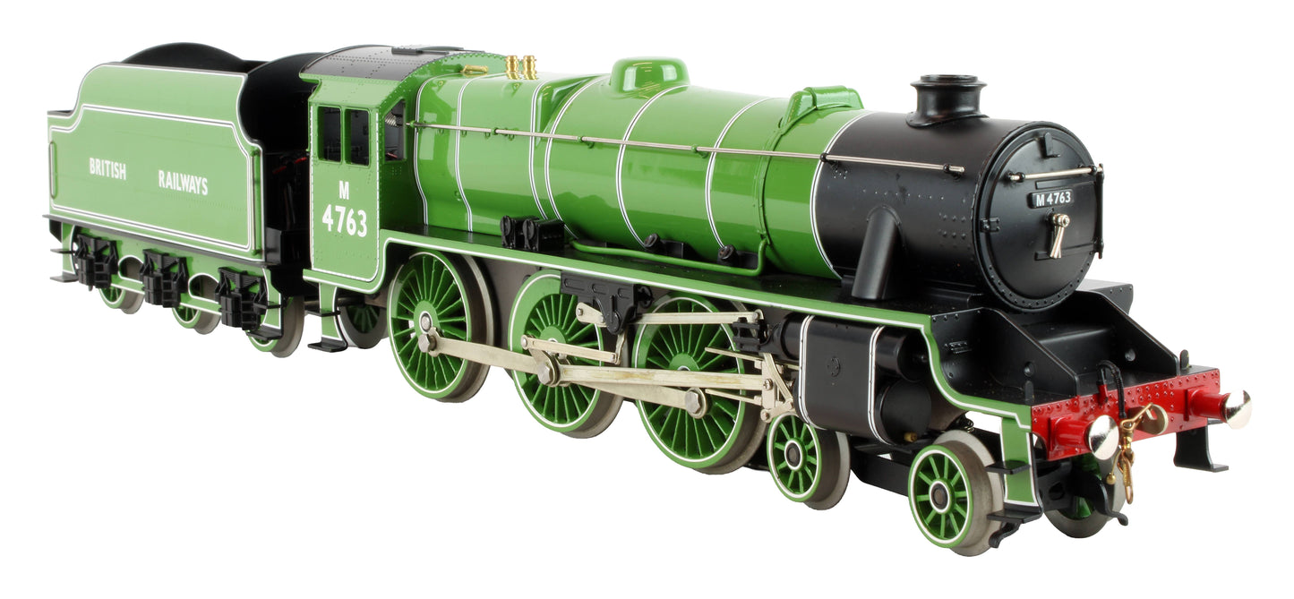 Pre-Owned E19 BR Gloss Apple Green Class Black 5 4-6-0 M4763 Steam Locomotive