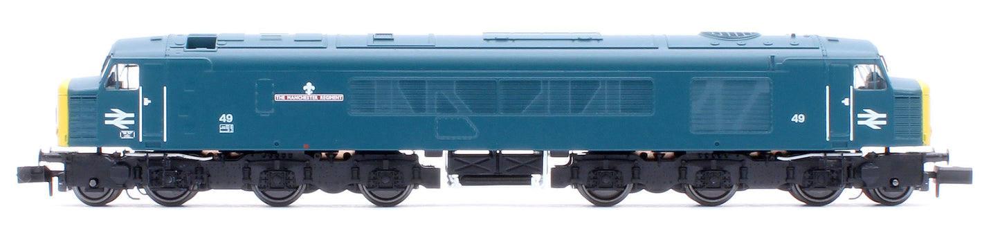 948105 Class 45 49 "The Manchester Regiment" BR Blue With Headcode Blinds Diesel Locomotive