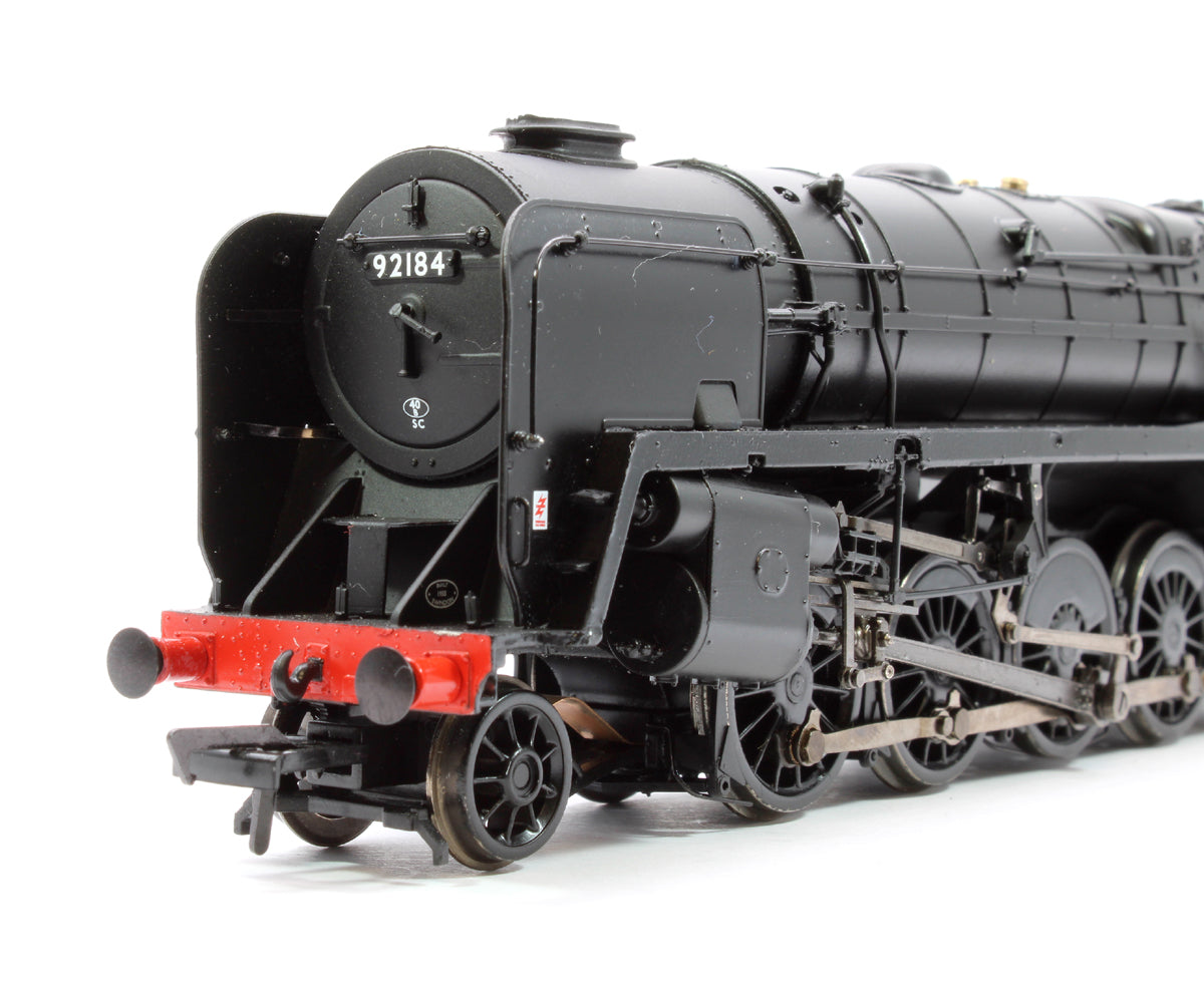 BR Standard 9F with BR1F Tender 92184 BR Black (Late Crest) - DCC Sound