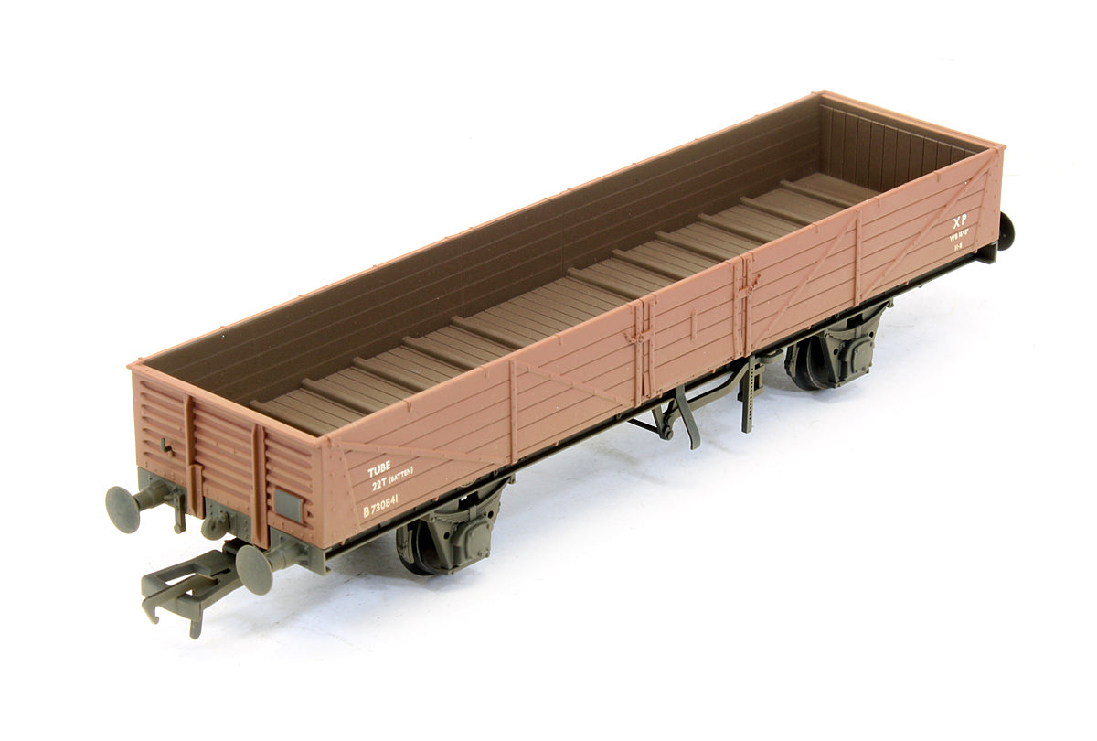 Pre-Owned BR 22T Tube Wagon BR Bauxite (Late) 730841 - Weathered