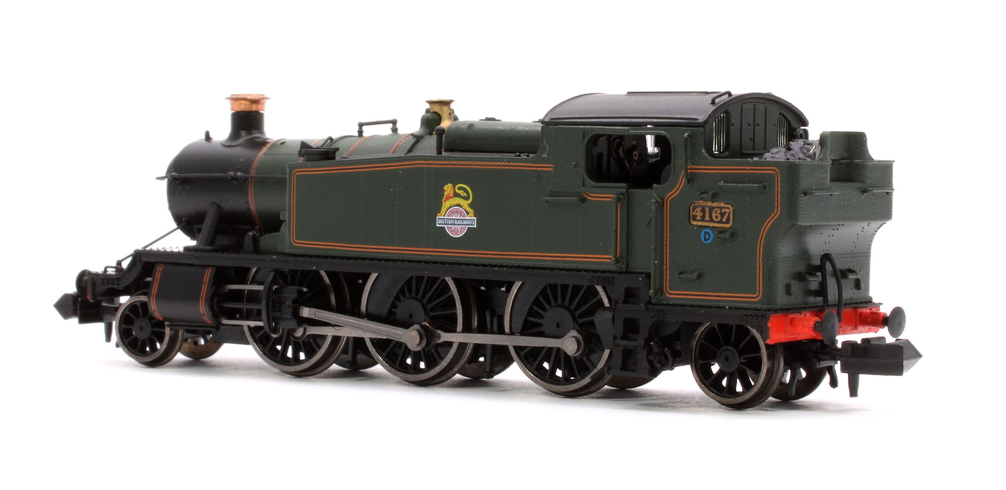 Class 5101 Large Prairie British Railways BR Lined Green (Early Crest) 2-6-2 Tank Locomotive No.4167