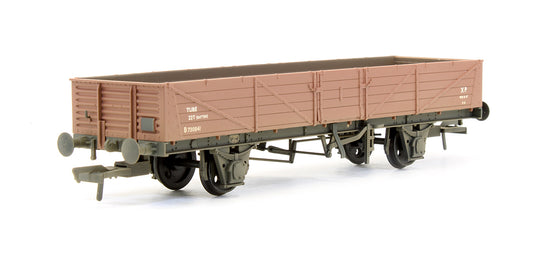 Pre-Owned BR 22T Tube Wagon BR Bauxite (Late) 730841 - Weathered