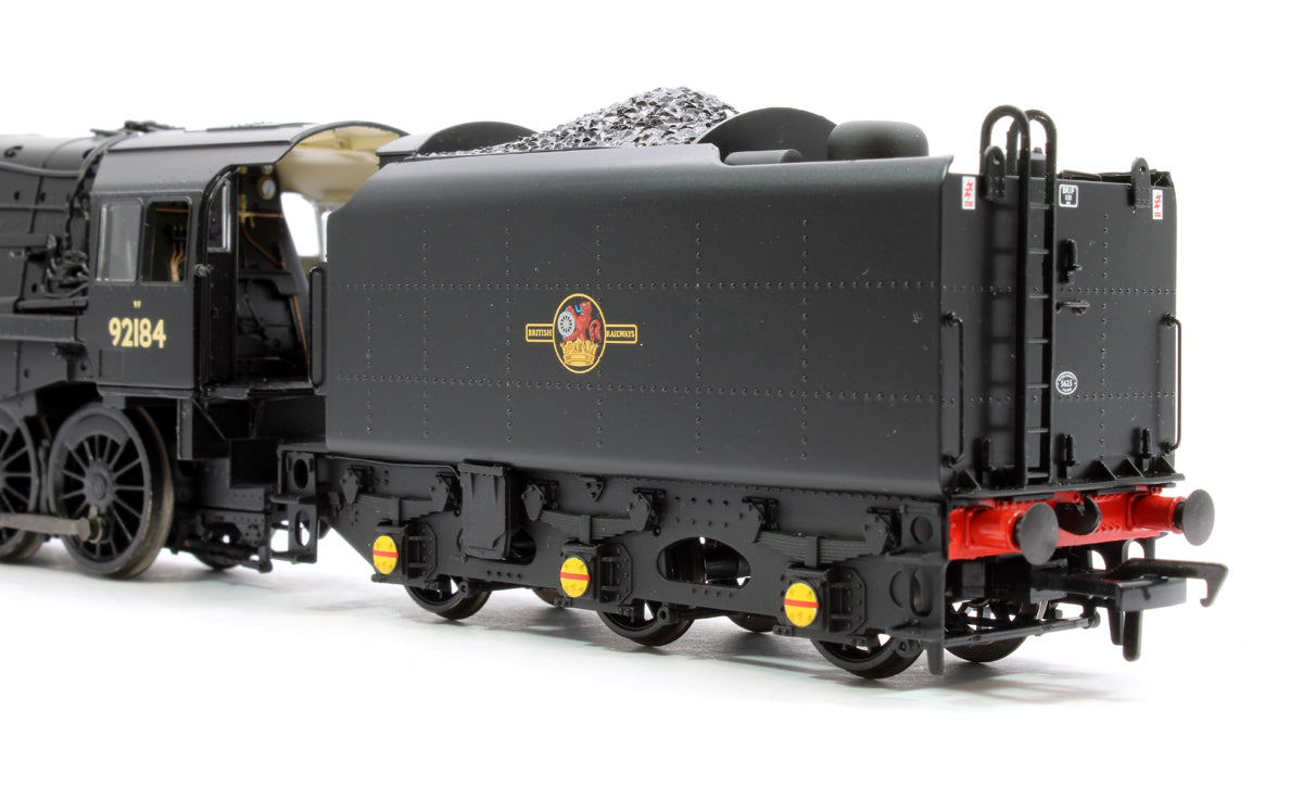 BR Standard 9F with BR1F Tender 92184 BR Black (Late Crest) - DCC Sound