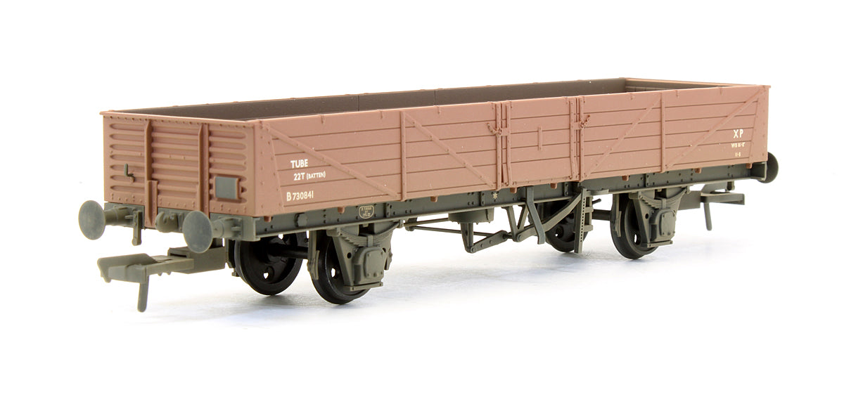 Pre-Owned BR 22T Tube Wagon BR Bauxite (Late) 730841 - Weathered