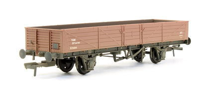 Pre-Owned BR 22T Tube Wagon BR Bauxite (Late) 730841 - Weathered