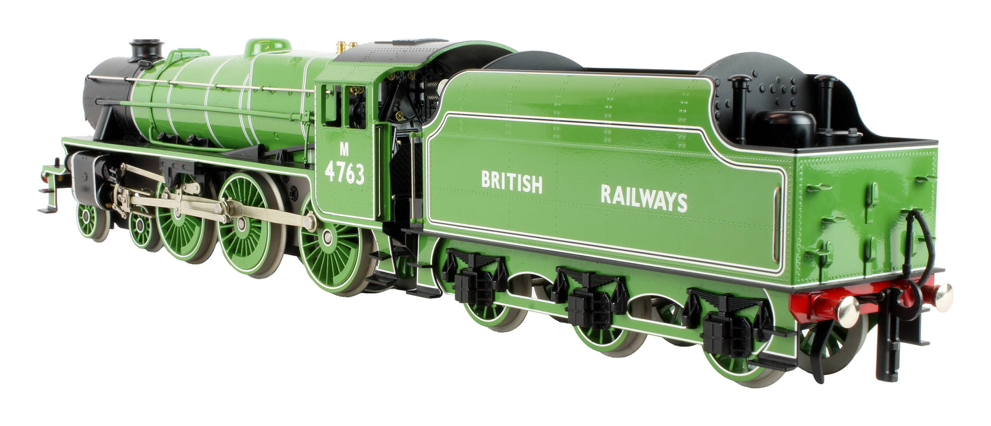 Pre-Owned E19 BR Gloss Apple Green Class Black 5 4-6-0 M4763 Steam Locomotive
