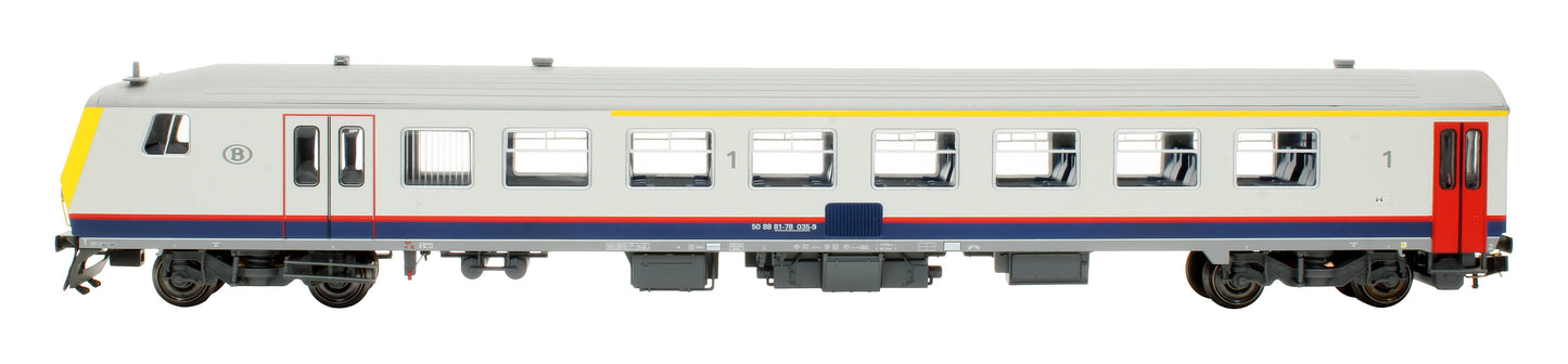 Pre-Owned DC-N-4-B NMBS - SNCB M4 4x Coach Set