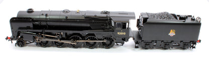 Pre-Owned BR Standard 9F with BR1F Tender 92010 BR Black (Early Emblem) - DCC Sound