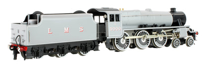 Pre-Owned E19 LMS Workshop Grey Class Black 5 4-6-2 5000 Steam Locomotive