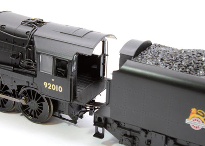 Pre-Owned BR Standard 9F with BR1F Tender 92010 BR Black (Early Emblem) - DCC Sound