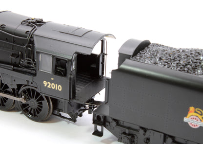 BR Standard 9F with BR1F Tender 92010 BR Black (Early Emblem) - DCC Sound