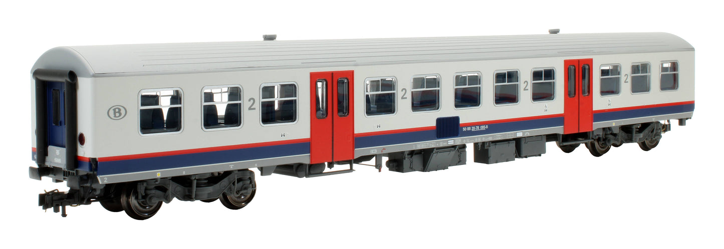 Pre-Owned DC-N-4-B NMBS - SNCB M4 4x Coach Set