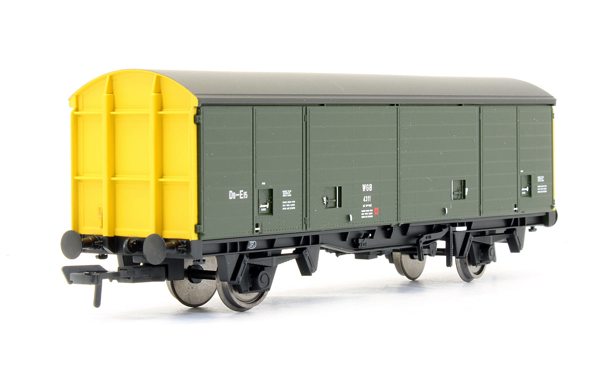 Pre-Owned 38-140IG VDA Sliding Door Box Van Army Green - Exclusive Edition