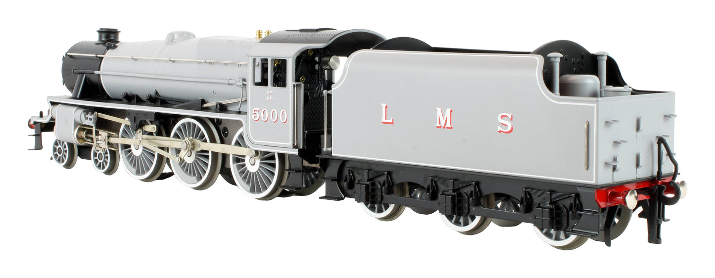 Pre-Owned E19 LMS Workshop Grey Class Black 5 4-6-2 5000 Steam Locomotive