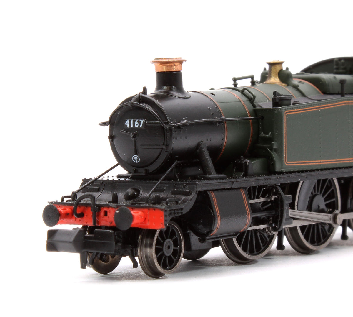 Pre-Owned Class 5101 Large Prairie British Railways BR Lined Green (Early Crest) 2-6-2 Tank Locomotive No.4167