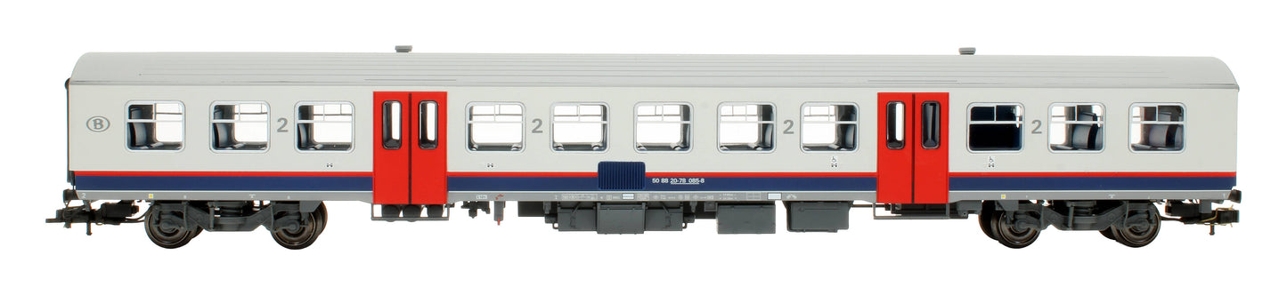 Pre-Owned DC-N-4-B NMBS - SNCB M4 4x Coach Set