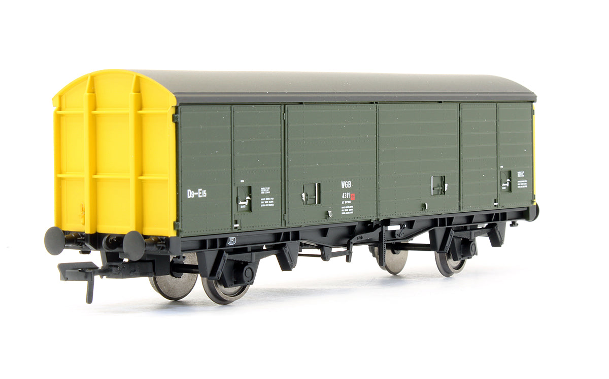 Pre-Owned 38-140IG VDA Sliding Door Box Van Army Green - Exclusive Edition