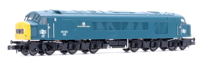 Class 45 45123 "The Lancashire Fusilier" BR Blue With Headcode Blinds Diesel Locomotive - DCC Sound