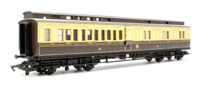 Pre-Owned GWR Chocolate & cream Clerestory Brake Coach No.3380
