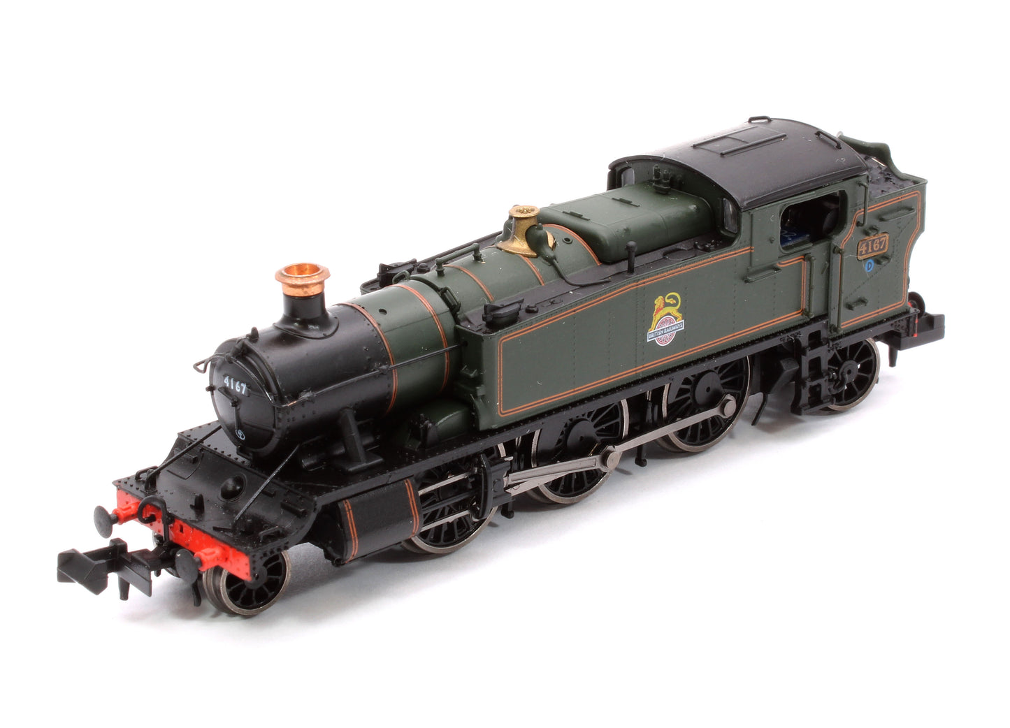 Class 5101 Large Prairie British Railways BR Lined Green (Early Crest) 2-6-2 Tank Locomotive No.4167