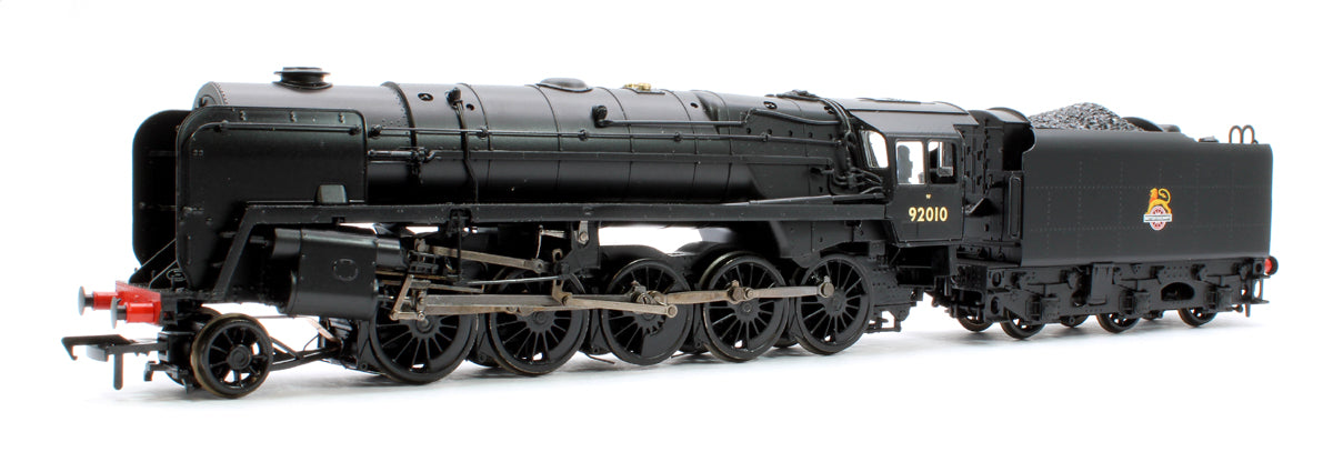 BR Standard 9F with BR1F Tender 92010 BR Black (Early Emblem)