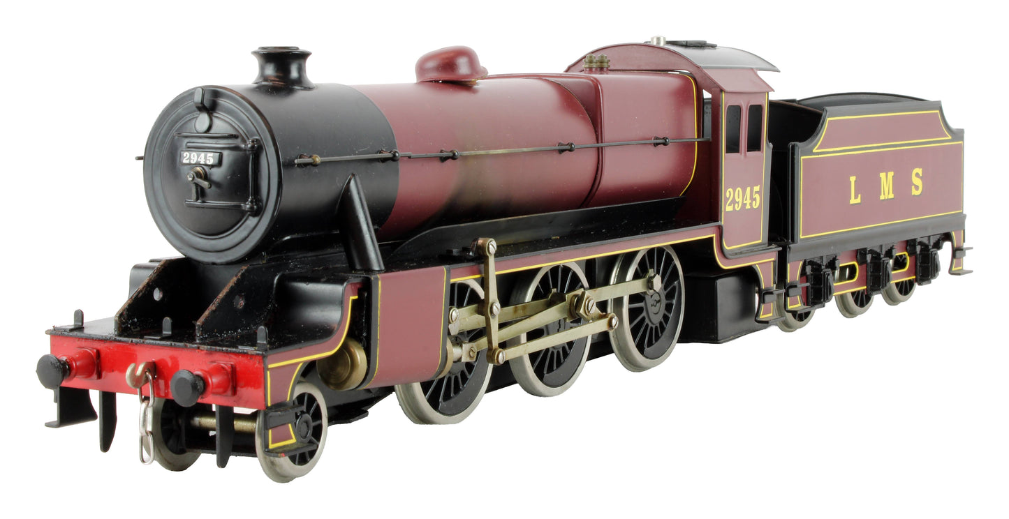 Pre-Owned BL99002 Stanier Mogul 2-6-0 2945 in LMS Lined Maroon Steam Locomotive - special edition of 750