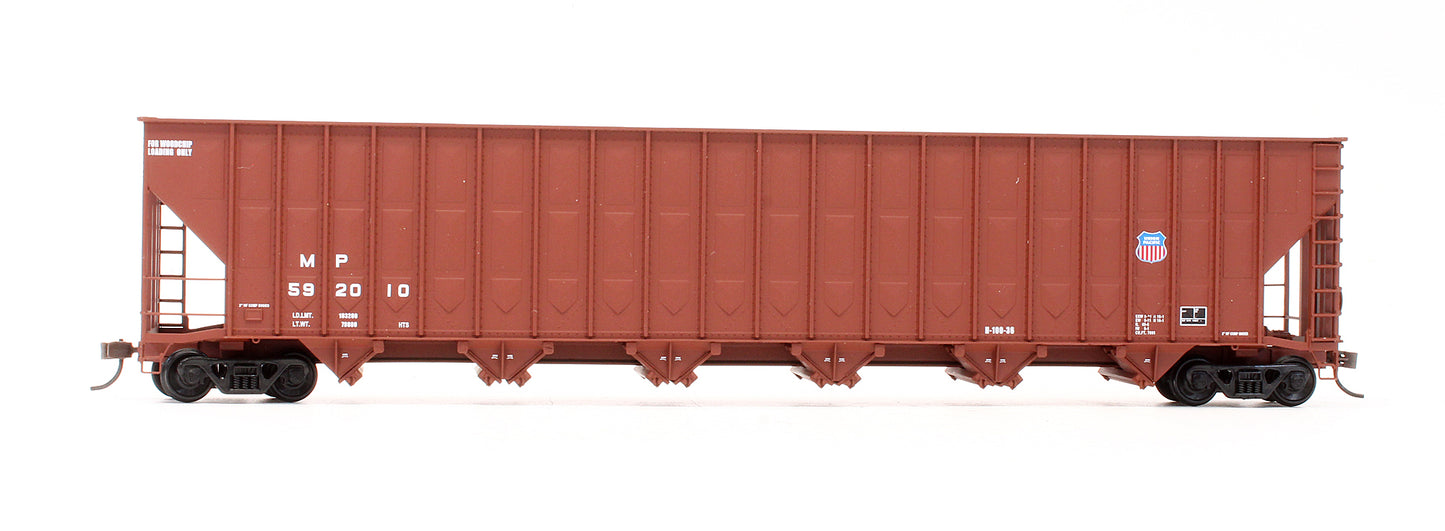 Pre-Owned 932-5684 Greenville 7,000 Cubic Foot Wood Chip Hopper Union Pacific - Road #592010
