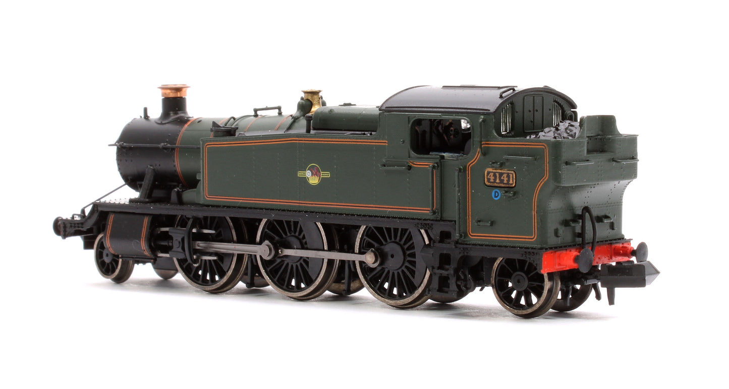 Class 5101 Large Prairie British Railways BR Lined Green (Late Crest) 2-6-2 Tank Locomotive No.4141