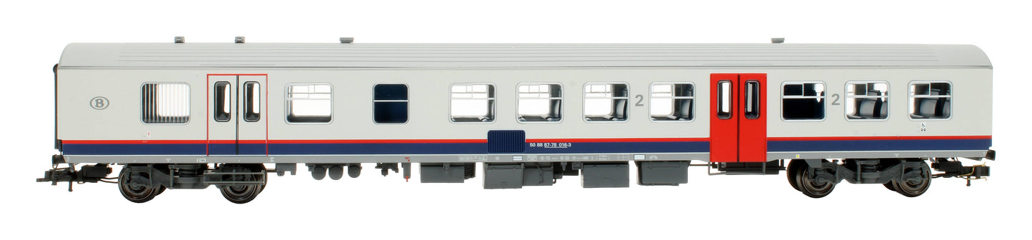 Pre-Owned DC-N-4-B NMBS - SNCB M4 4x Coach Set