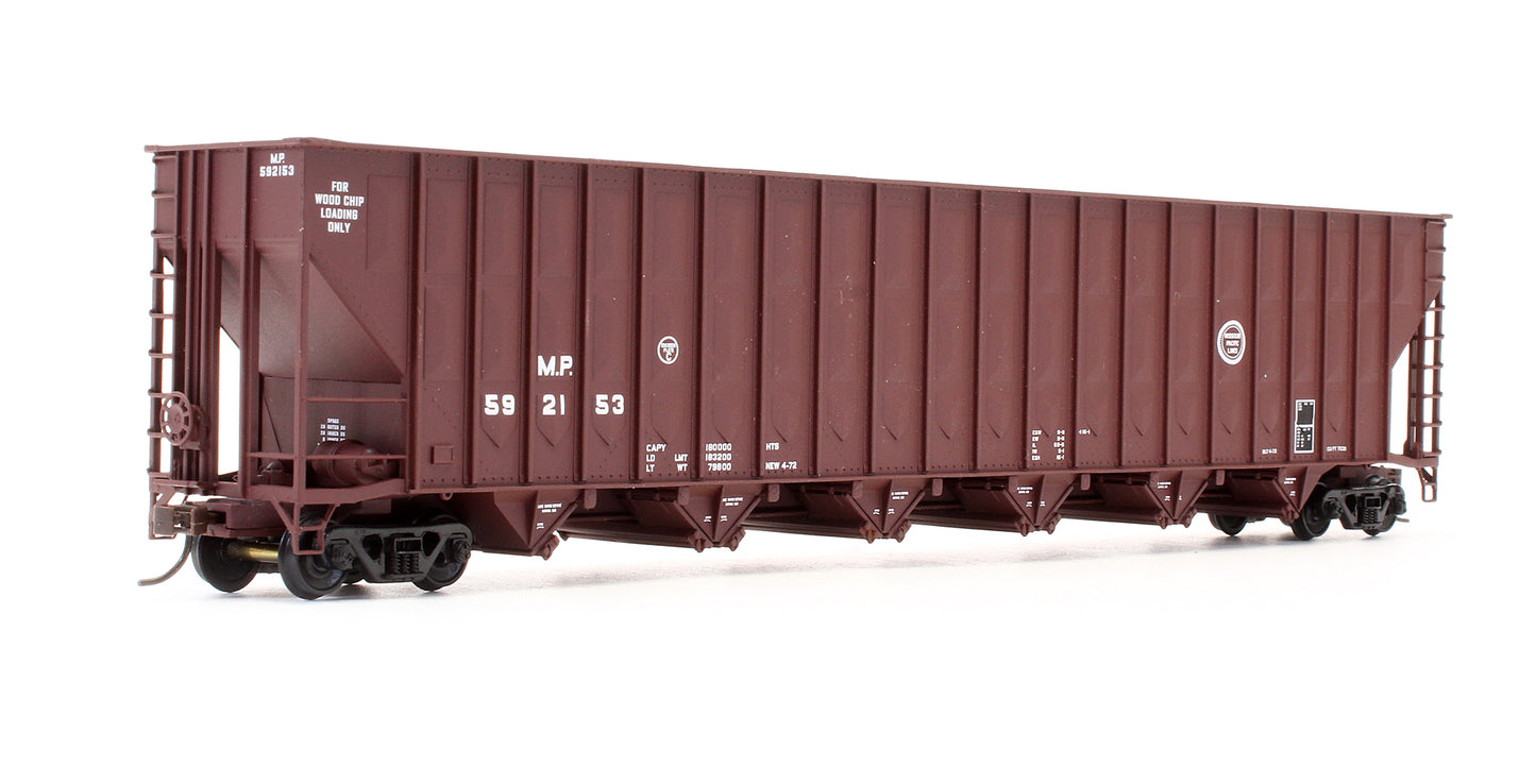 Pre-Owned 932-5682 Greenville 7,000 Cubic Foot Wood Chip Hopper Missouri Pacific - Road #592153