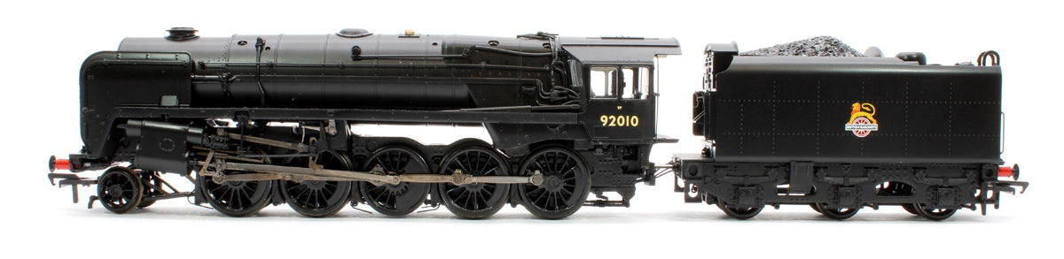 BR Standard 9F with BR1F Tender 92010 BR Black (Early Emblem) - DCC Sound