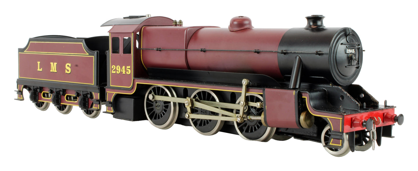 Pre-Owned BL99002 Stanier Mogul 2-6-0 2945 in LMS Lined Maroon Steam Locomotive - special edition of 750