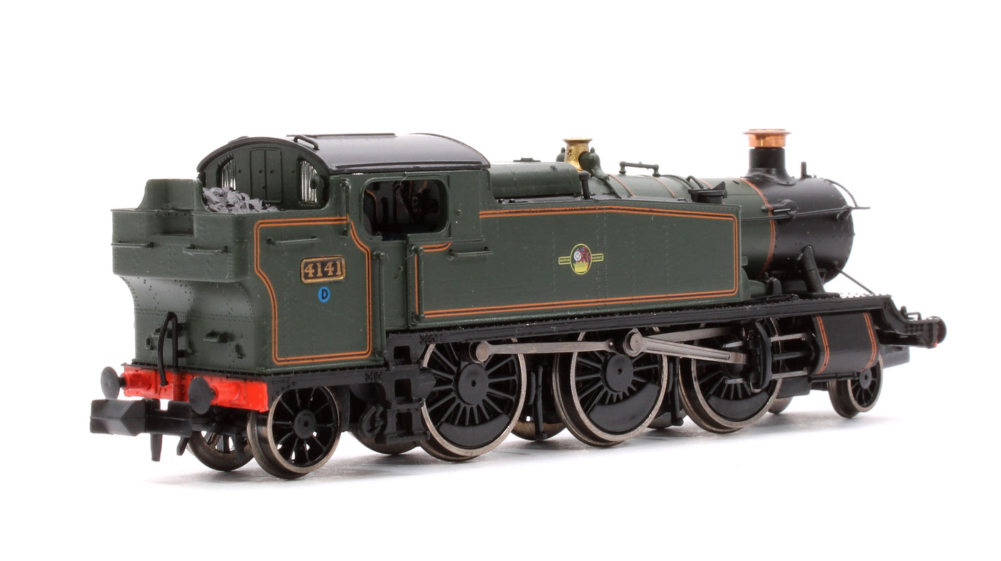 Class 5101 Large Prairie British Railways BR Lined Green (Late Crest) 2-6-2 Tank Locomotive No.4141