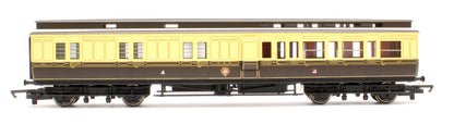 Pre-Owned GWR Chocolate & cream Composite Brake Coach No.3321