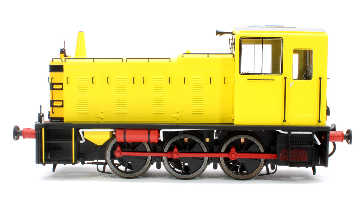 Pre-Owned Class 03 (Un-numbered) Industrial Yellow (Conical Exhaust) Diesel Locomotive